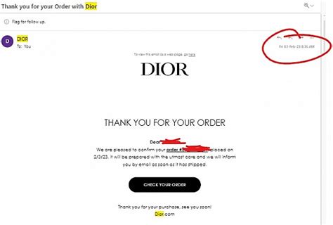 dior mailadres